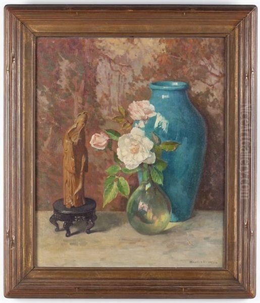 The Lubens Vase Oil Painting by Maurice Braun