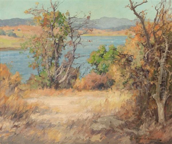 Lake Cuyamaca Oil Painting by Maurice Braun