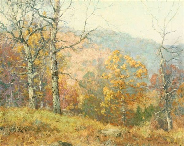 Autumn In The Backcountry Oil Painting by Maurice Braun