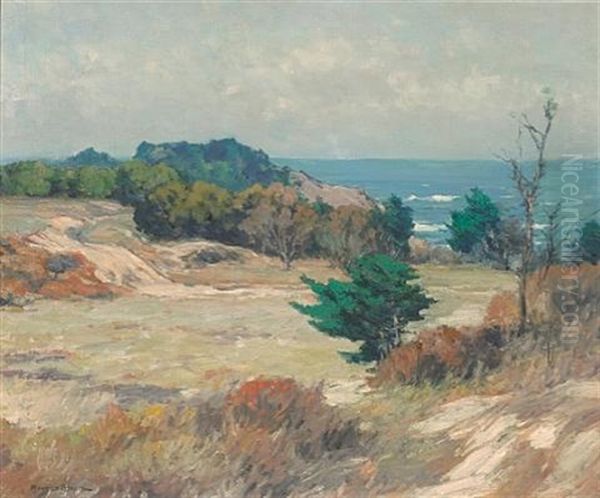 The Pacific At Point Loma Oil Painting by Maurice Braun