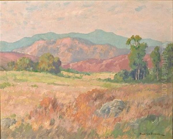 Hills Of Summer Radiance Oil Painting by Maurice Braun