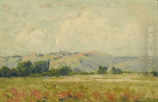 California Summer Landscape Oil Painting by Maurice Braun