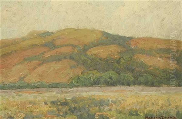 California Summer Landscape Oil Painting by Maurice Braun