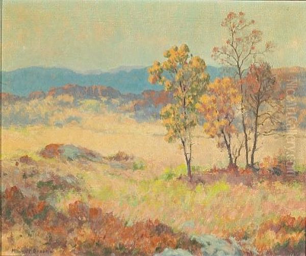 A Southern California Landscape Oil Painting by Maurice Braun