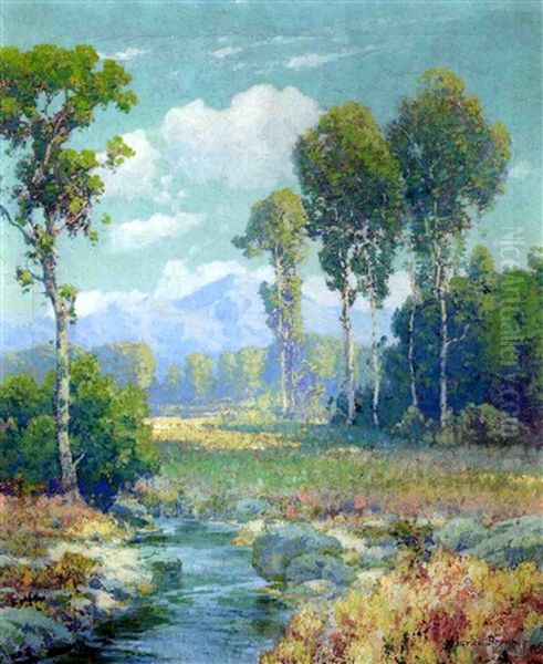 Spingtime Oil Painting by Maurice Braun