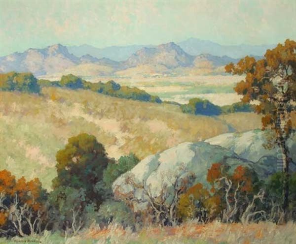 Rocks And Hills Oil Painting by Maurice Braun