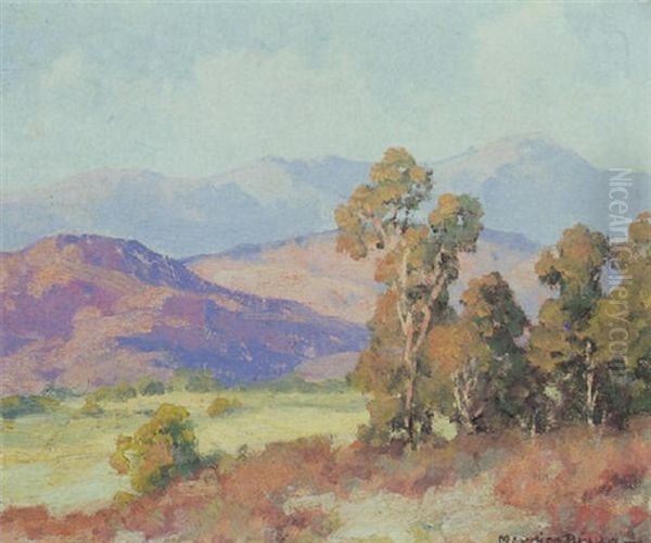 A California Landscape Oil Painting by Maurice Braun