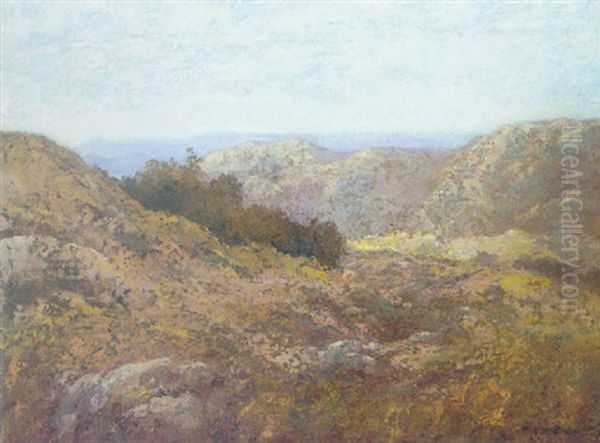 California Hills Oil Painting by Maurice Braun