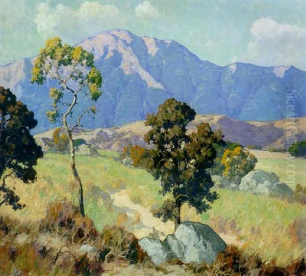 Mountain Shadows Oil Painting by Maurice Braun