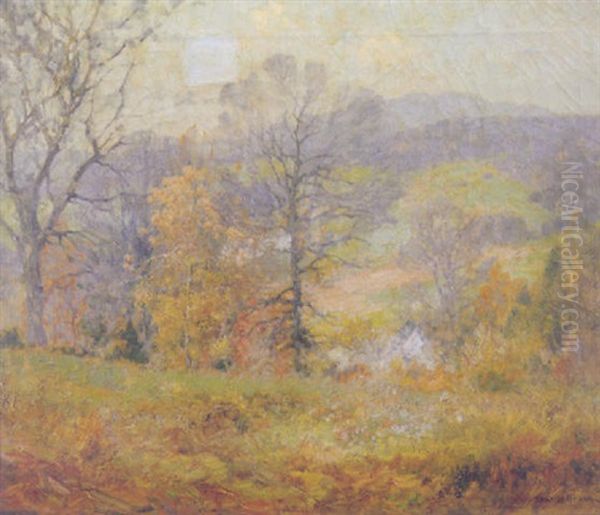 Connecticut Landscape Oil Painting by Maurice Braun