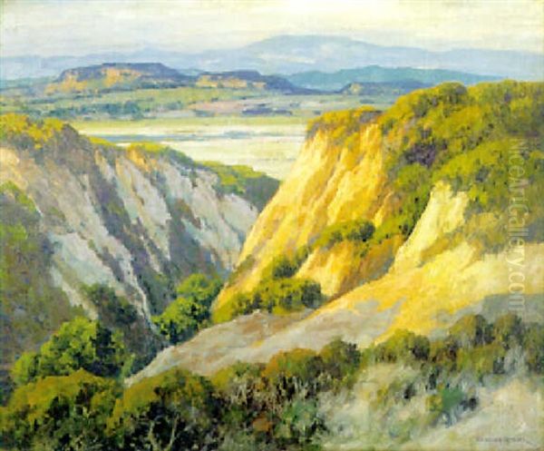 The Canyon Oil Painting by Maurice Braun