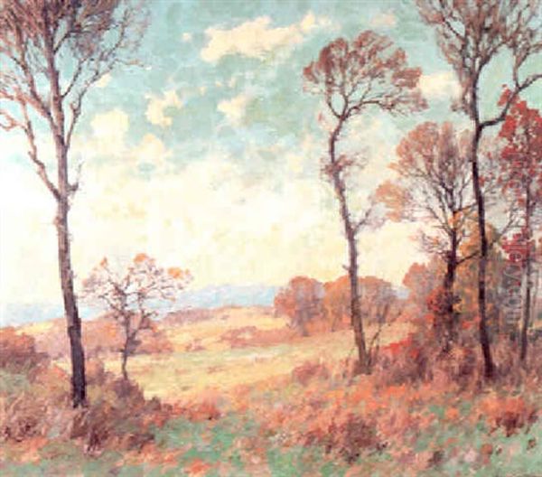 November Oil Painting by Maurice Braun