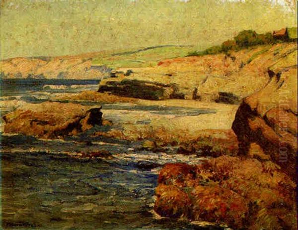 Along The Shore Oil Painting by Maurice Braun