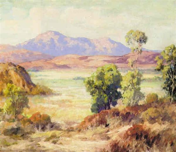 Midsummer, California Oil Painting by Maurice Braun