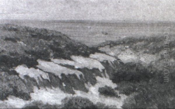 California Sand Dunes Oil Painting by Maurice Braun