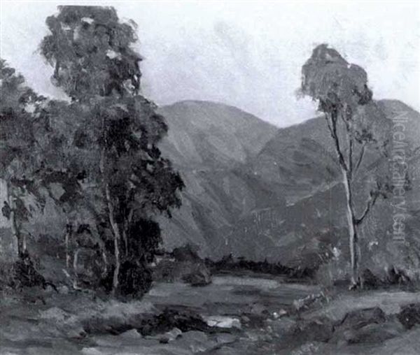 Sunland At Castle Oil Painting by Maurice Braun