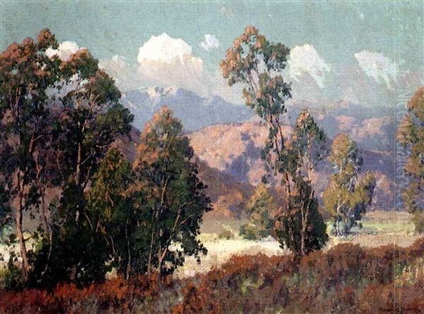 Mountain Valley Oil Painting by Maurice Braun