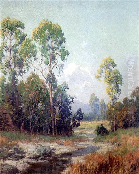 The Brook Oil Painting by Maurice Braun