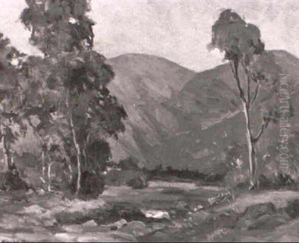 Sunland Near Castle Oil Painting by Maurice Braun