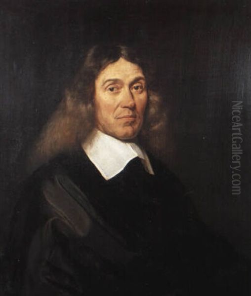 Portrait Of Bartholomeus De Kies Van Wissen Oil Painting by Jan De Bray