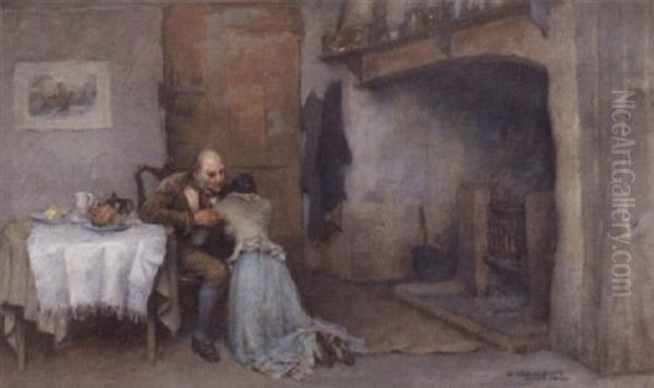 Reconciled Oil Painting by William A. Breakspeare