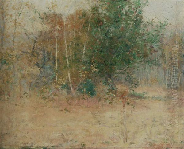 Indian Summer Oil Painting by John Leslie Breck