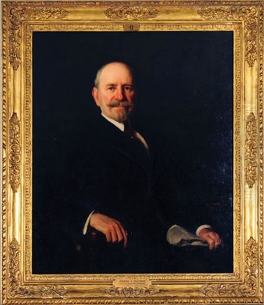 Portrait Of Eugene L. Ellison Oil Painting by Hugh Henry Breckenridge