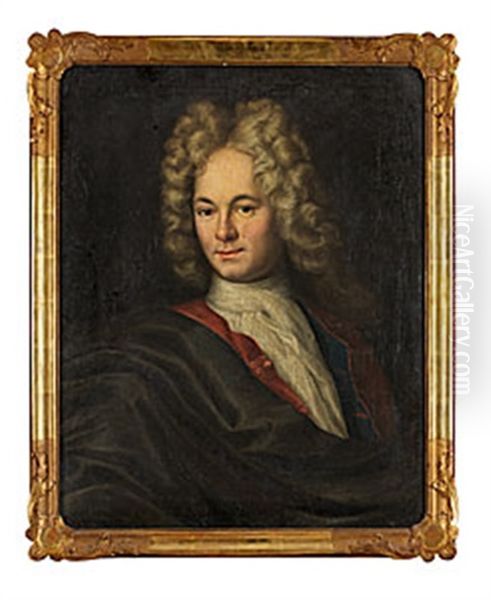 Johann Buchholtz Oil Painting by Lucas van Breda