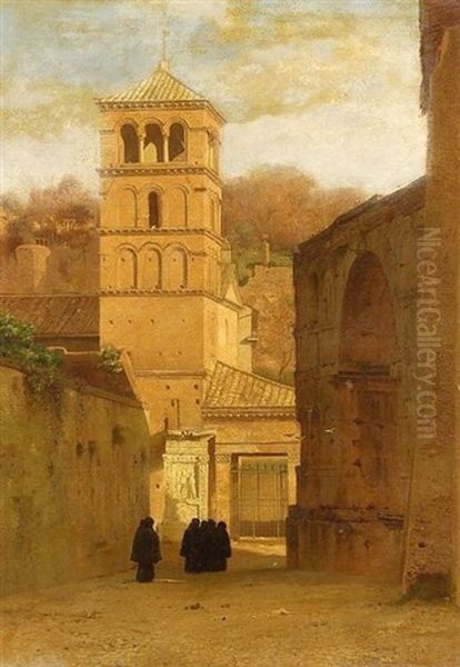 San Giorgio Oil Painting by Niels (Anders) Bredal