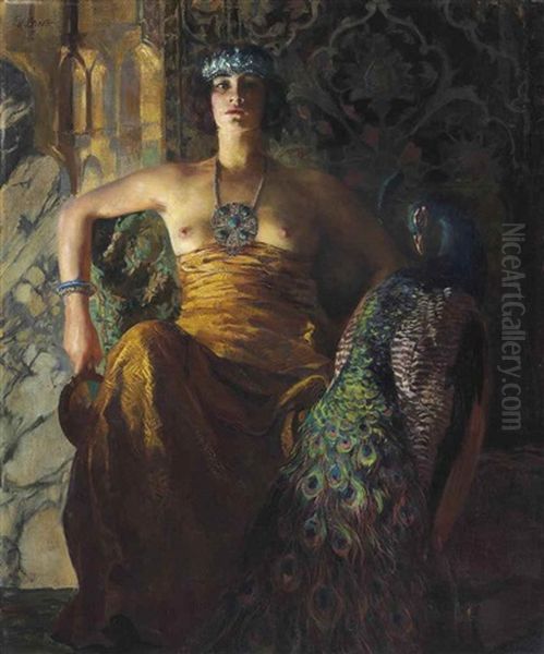 Selbstbewusst Oil Painting by Ferdinand Max Bredt