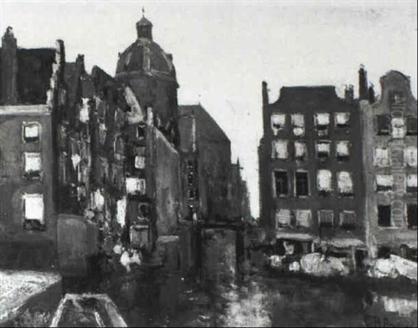 Kolkje Oil Painting by George Hendrik Breitner