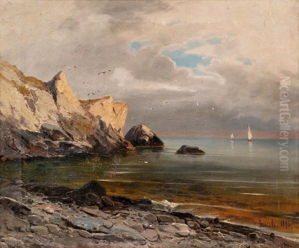 Sea Landscape Oil Painting by Mikhail Alisov