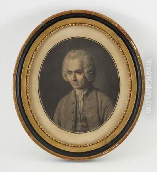 Jean-jacques Rousseau Oil Painting by Pierre-Michel Alix