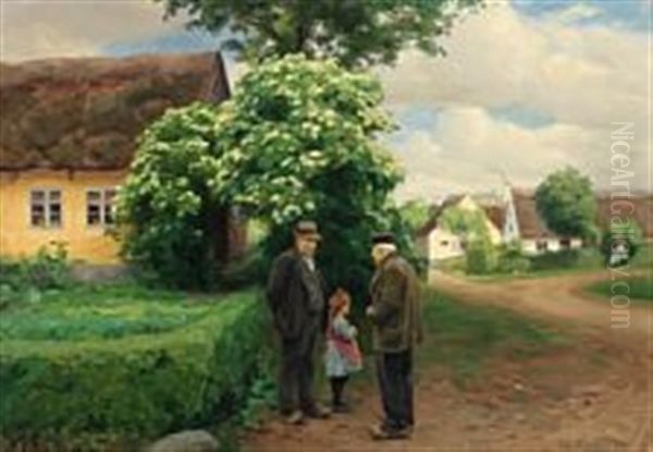 Landsbypassiar by Hans Andersen Brendekilde