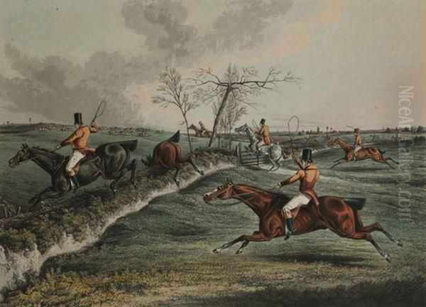 Chasse Oil Painting by Henry Thomas Alken