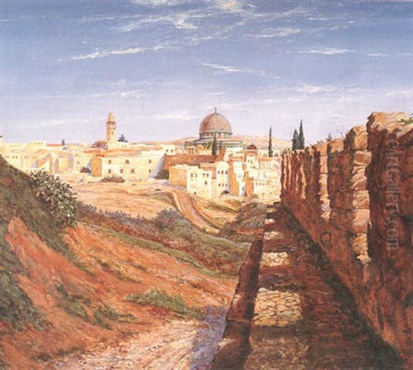 Jerusalem Oil Painting by Hans Andersen Brendekilde