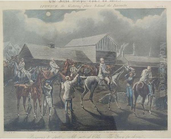 The First Steeple Chase On Record Oil Painting by Henry Thomas Alken