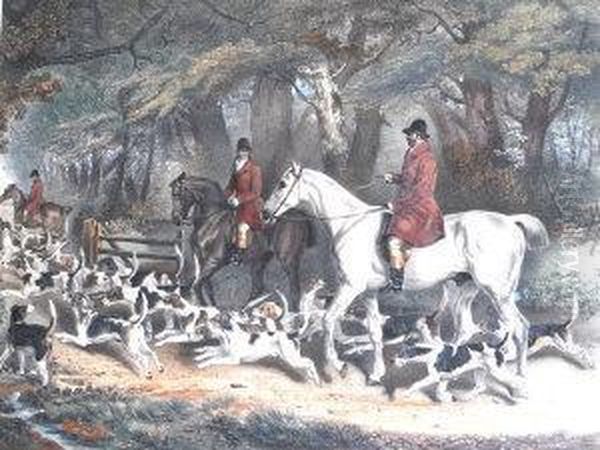 William Smith, Huntsman To The Brocklesby Hounds Oil Painting by Henry Thomas Alken