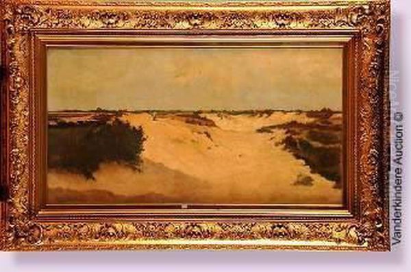 Dunes Oil Painting by Alphonse Allaerts