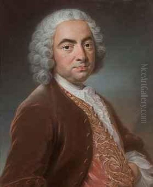 Portrait Presume De M. Vituret Oil Painting by Pierre-Jacques Allais