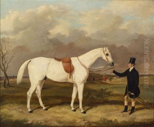 Catton Oil Painting by Thomas Walker Bretland