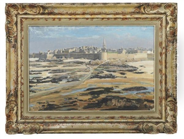 Saint Malo Oil Painting by Louis Le Breton