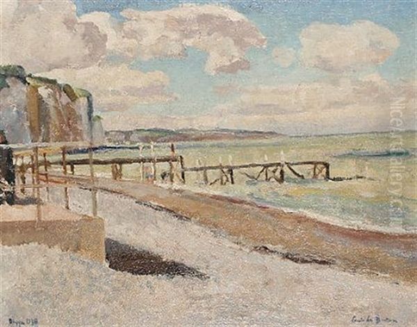 Dieppe Oil Painting by Louis Le Breton