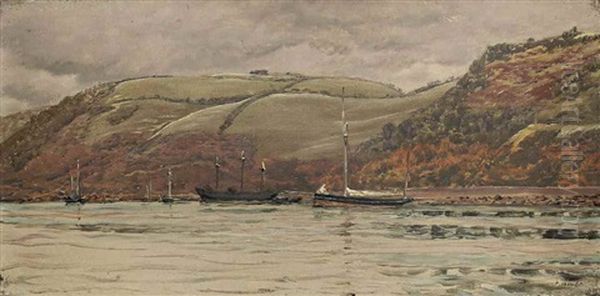 Dartmouth Oil Painting by John Brett