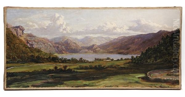 Derwent Oil Painting by John Brett