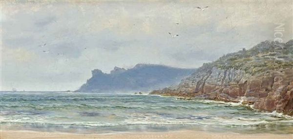 Mill Bay, Cornwall Oil Painting by John Brett