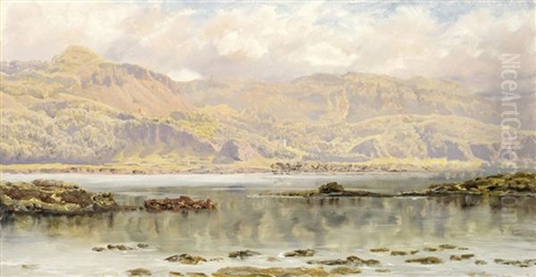 Hills Of Argyll Oil Painting by John Brett