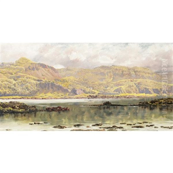 Hills Of Argyll Oil Painting by John Brett