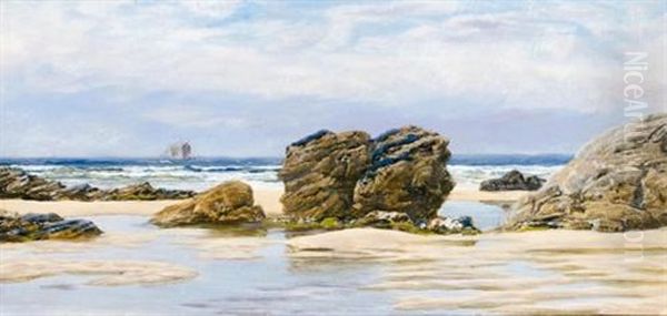 Crigga Pools Oil Painting by John Brett