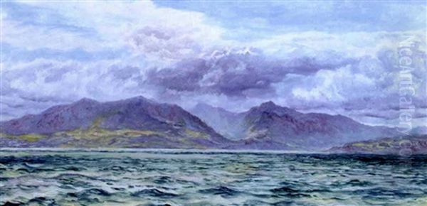 Arran Oil Painting by John Brett